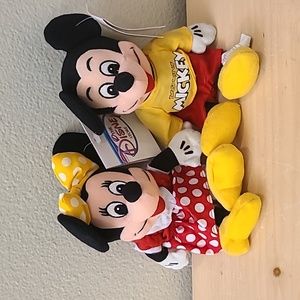 NWT Spirit of Mickey Plush Dolls